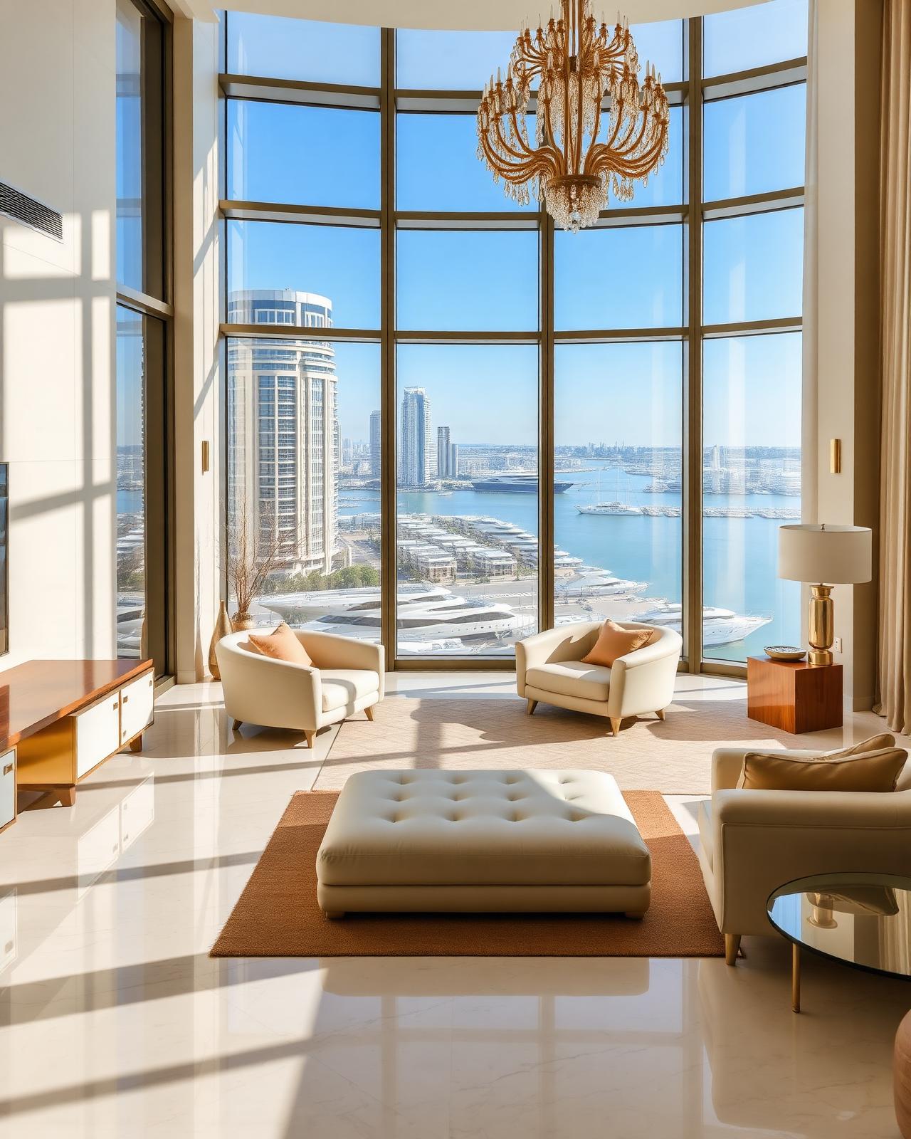 Wnętrze apartamentu w Dubaju